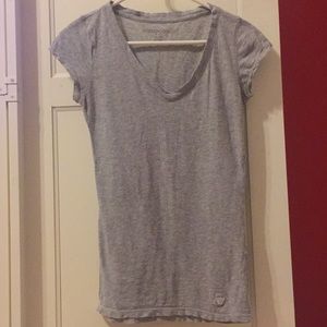 Aeropostale gray v-neck short sleeve t-shirt